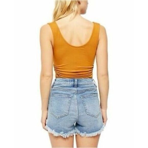 ✨Free People In The Mood Tank Top Amber Size Medium✨ - Picture 3 of 8